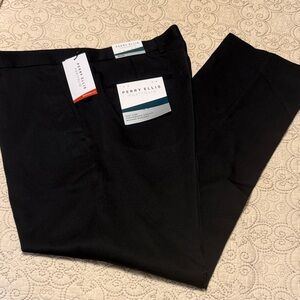 Perry Ellis Men's Classic Black Dress Pants NWT 36x32